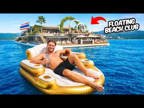 I Visited The Worlds Only Floating Beach Club