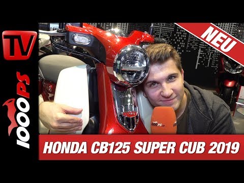 Honda CB125 Super Cub 2019 - Das Rekordbike kommt nach Europa! Honda CB125 Super Cub 2019 - Das Rekordbike kommt nach Europa!