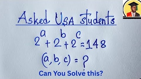 Maths Olympiad 2025 | Algebra Problem | Math Booster