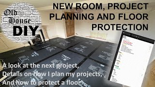New room, Project planning and Floor protection
