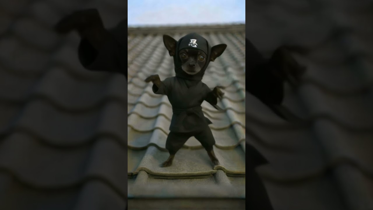 Ninja Chihuahua Dance 