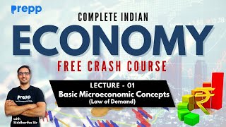 Lecture 01: Basic Microeconomic Concepts | Economy | Crash course for UPSC CSE Prelims #upsc