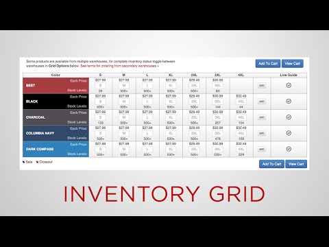 Grid Check Inventory How to Use the Inventory Grid - YouTube