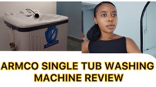 ARMCO / SINGLE TUB WASHING MACHINE REVIEW / WASHING MACHINE REVIEW / MOST AFFORDABLE WASHING MACHINE