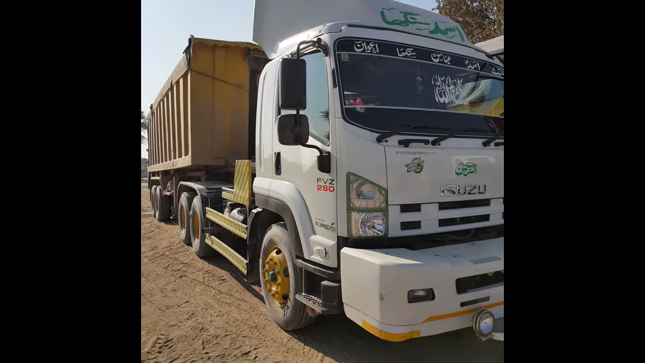 ISUZU Beautiful FVZ 280 Trailer Youtubeshorts