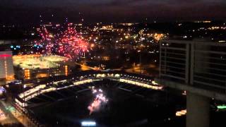 CLT Knights FireWorks