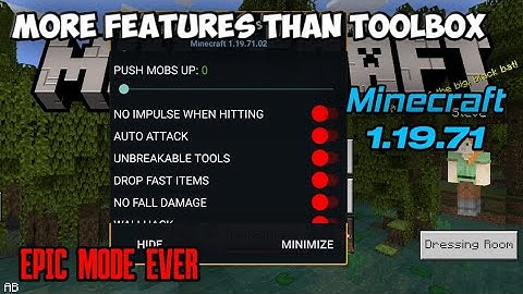 mod menu for Minecraft 1.19.71