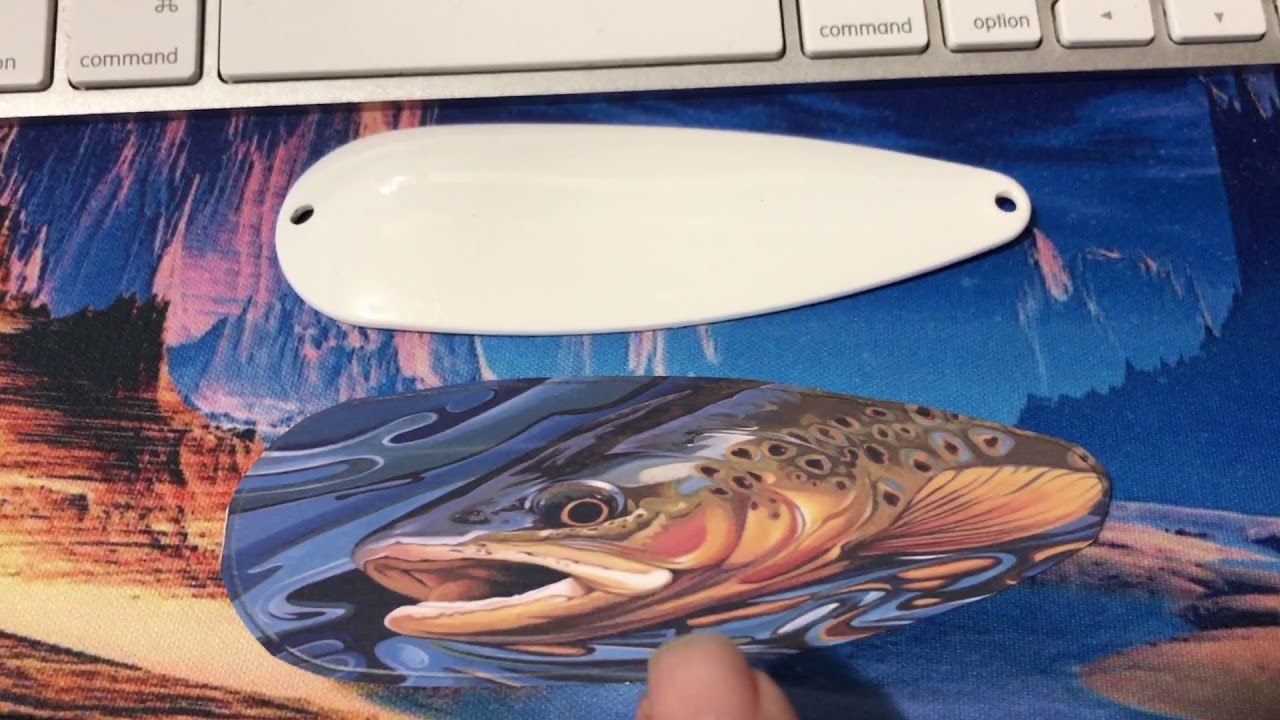 SUBLIMATION FISHING LURE (read description for shipping options