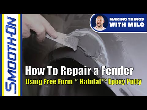 How To Repair a Fender Using Free Form™ Habitat™ Epoxy Putty