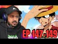 ردة فعل ملزلز على ون بيس الحلقة 149 الى 147 MLZLZ REACTION