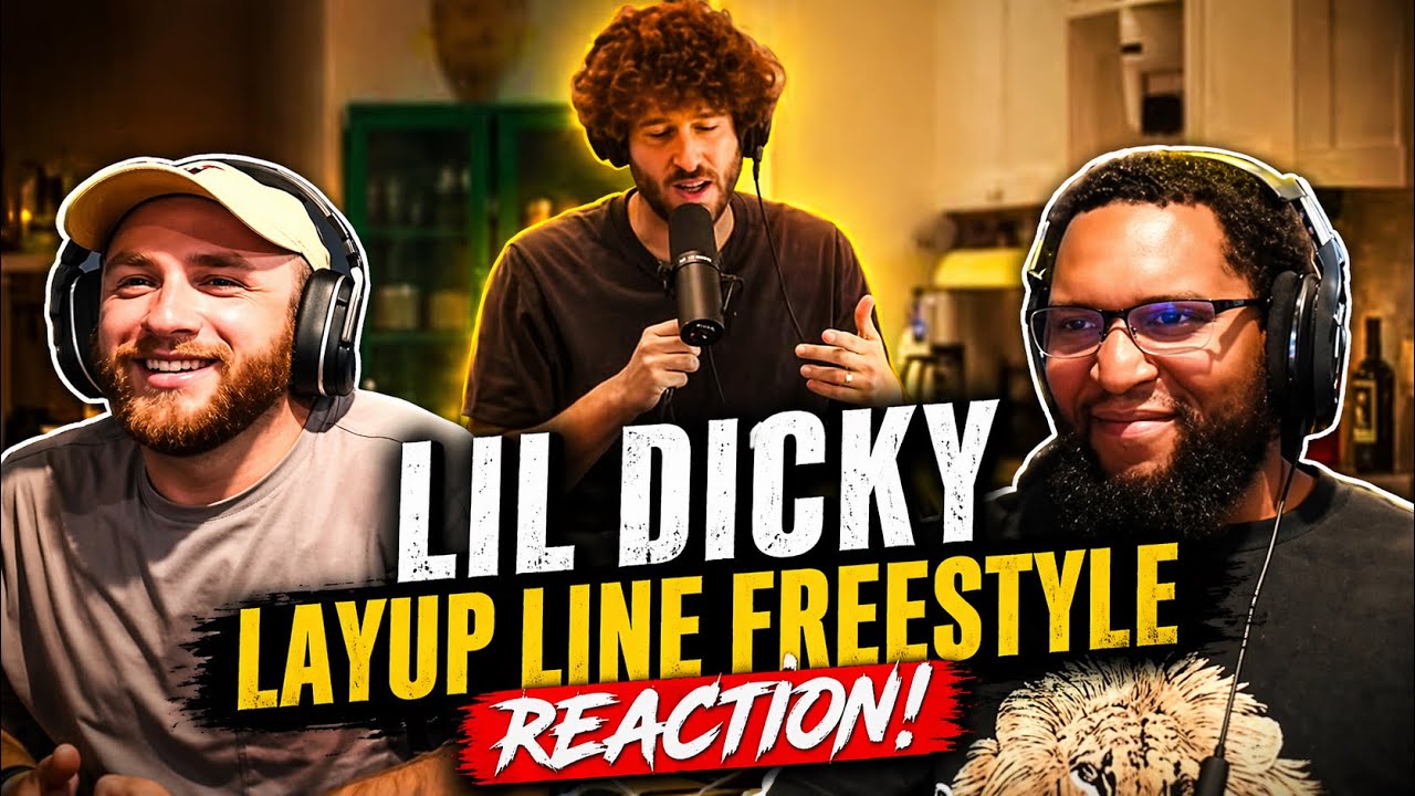 Dicky Gearing Up For Something Serious!! Lil Dicky - Layup Line Freestyle (Reaction)