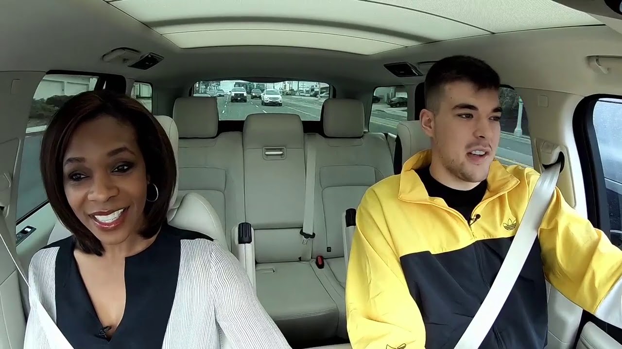 Ride along with Ivica Zubac through the rain 