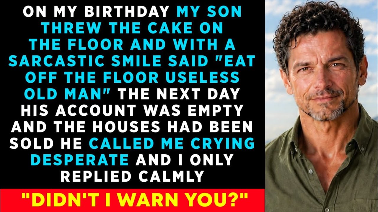I turned 72 that year, and my son Daniel arrived late to my birthday dinner, glanced at the table, and complained I had invited nobody important. When I handed him a slice of cake, he knocked the...