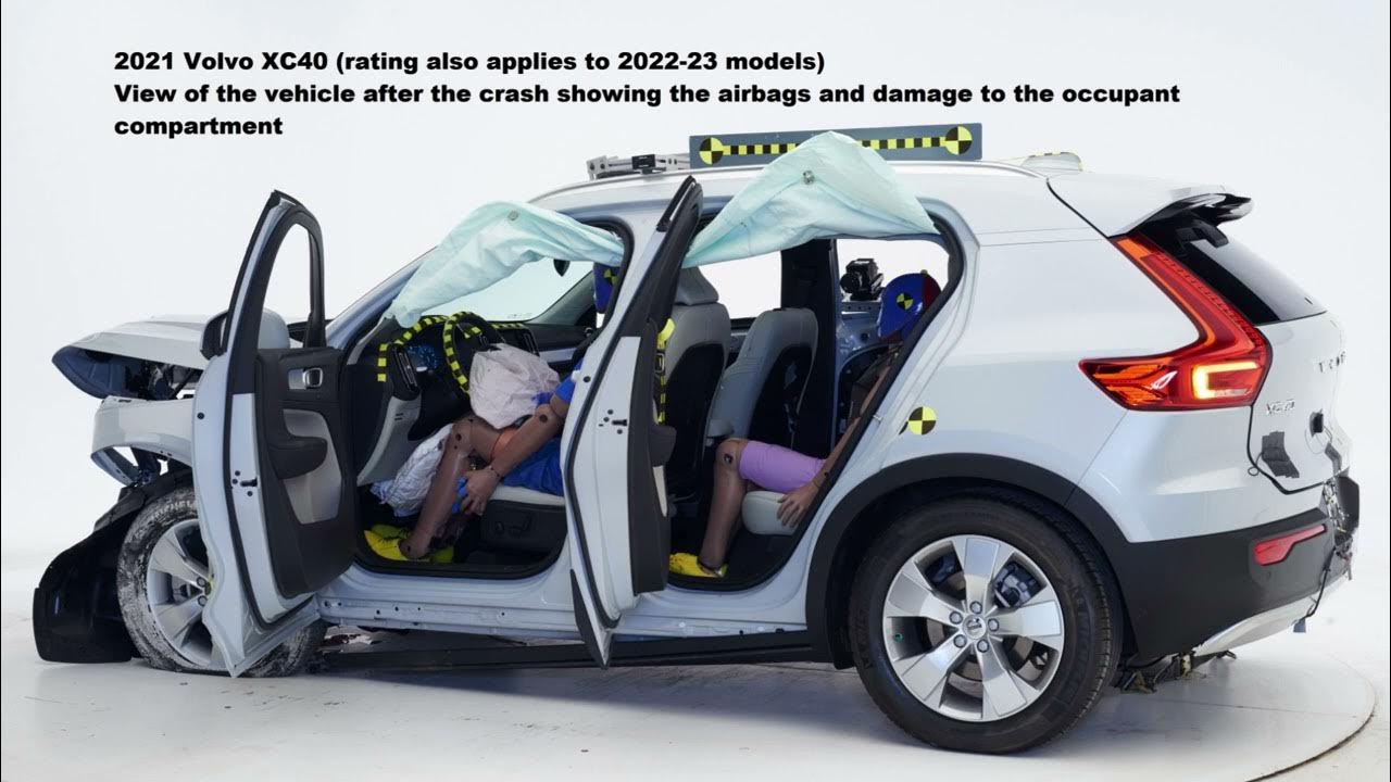 Volvo XC40 Achieves Highest Possible Safety Rating in Updated IIHS Test