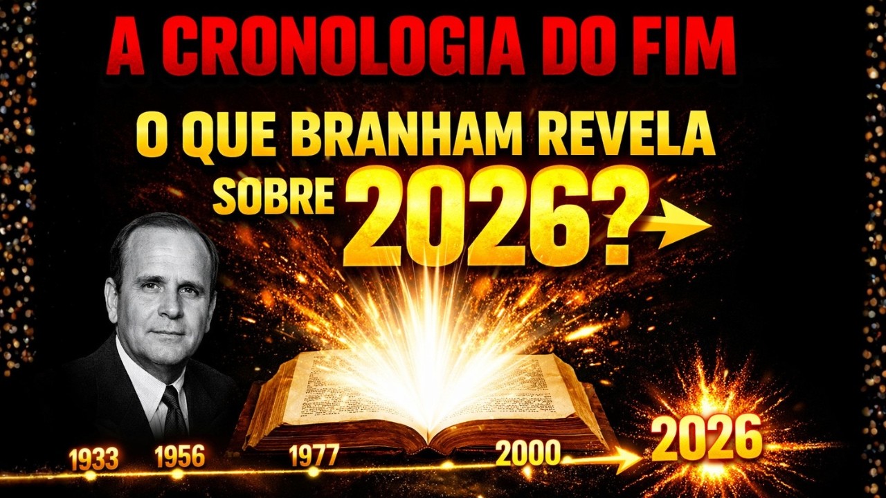 A Cronologia do Fim: O que os textos de Branham indicam sobre o futuro? 2026 Que Poucos Entendem