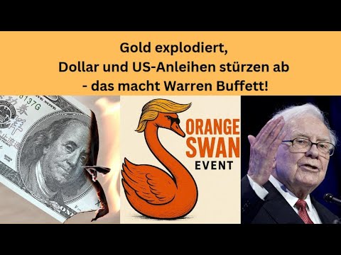 Gold explodiert, Dollar und US-Anleihen stürzen ab - das macht Warren Buffett! Videoausblick