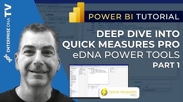 Enterprise DNA Power Tools - Quick Measures Pro Pt.1