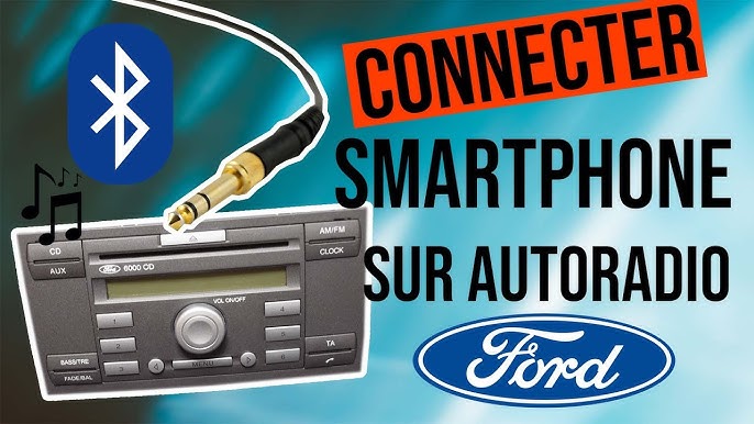 Adaptateur Audio Sans Fil, Câble Auxiliaire De Voiture 6000CD 12 Broches  Professionnel Pour Auto 