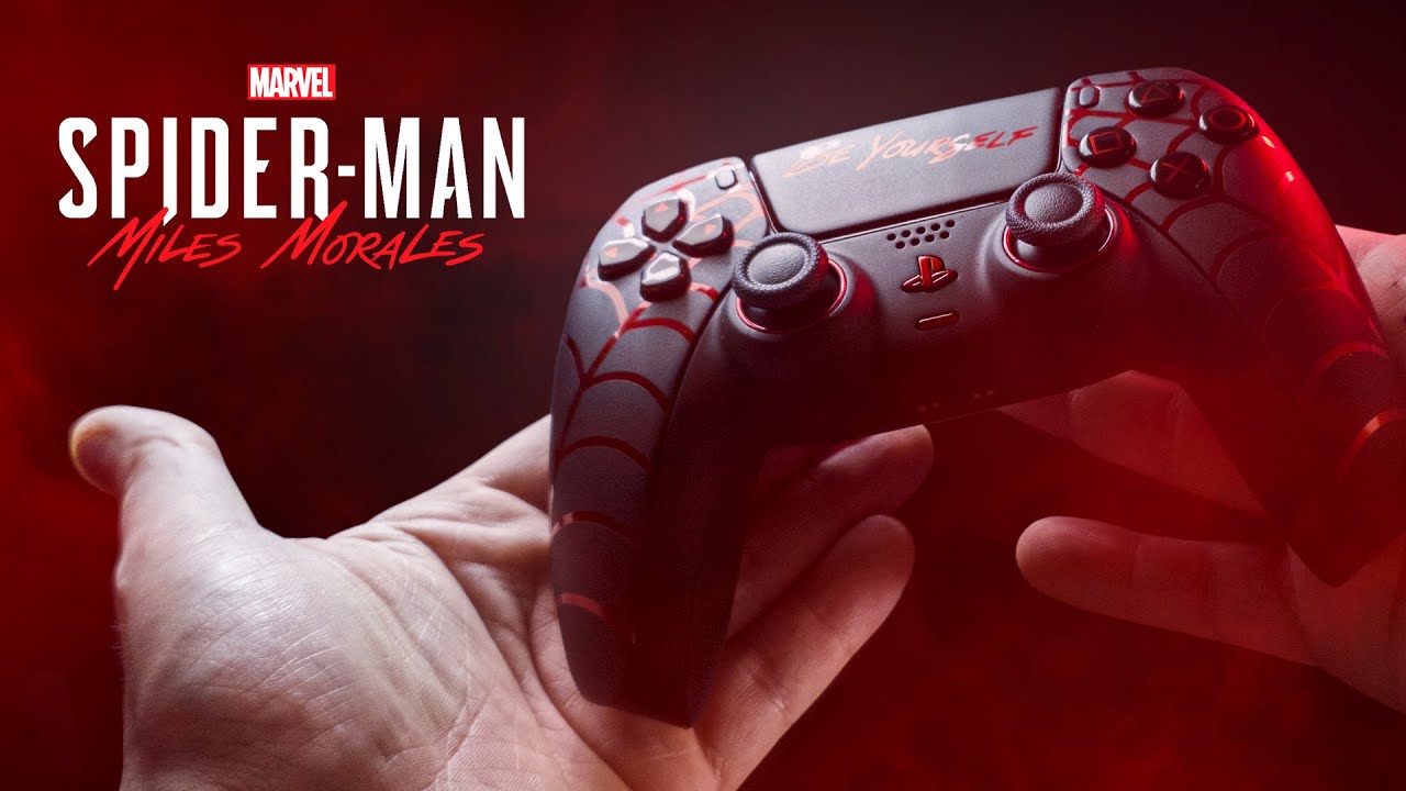 PS5 DualSense Controller & Marvel's Spider-Man: Miles Morales Game