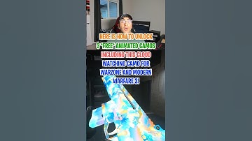 How to unlock 3 *FREE ANIMATED* Camos for Warzone and Modern Warfare 3‼️👀