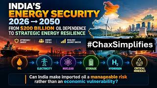 India’s $200 Billion Oil Trap: Can We Break Free by 2050#ChaxSimplifies