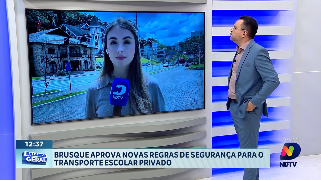 Brusque aprova novas regras de segurança para transporte escolar privado