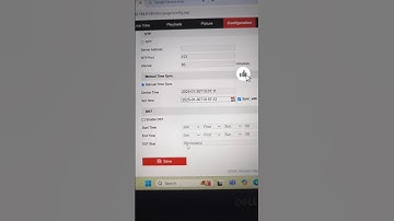 How To Automatically Set Date & Time Hikvision DVR by laptop #cctv #cctvcamera #hikvision #urdkhere
