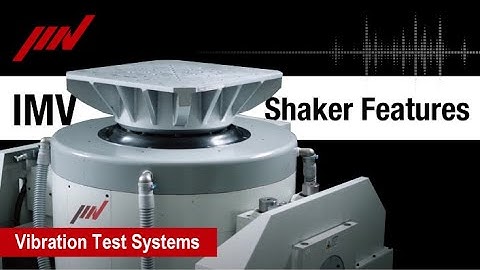 IMV Shaker Features  IMV CORPORATION【DSS-No.44-E】