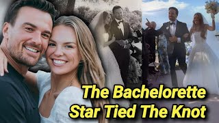Hannah Brown and Adam Woolard Dreamy French Wedding | The Bachelorette Star Married