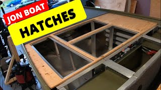 How to Measure and Cut Hatches THE RIGHT WAY {Jon Boat To Bass Boat Conversion} Lowe 1448
