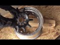 DIY ! 車のホイールを魔改造するとこおなる!