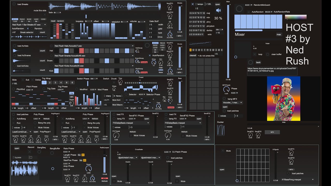 Live Electronic Mix IDM Electronica LoFi Hip Hop House Jungle Breakcore Ambient