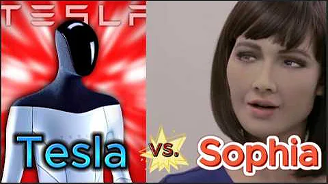 What is the difference between Tesla's Optimus Robot and Sophia the Robot?