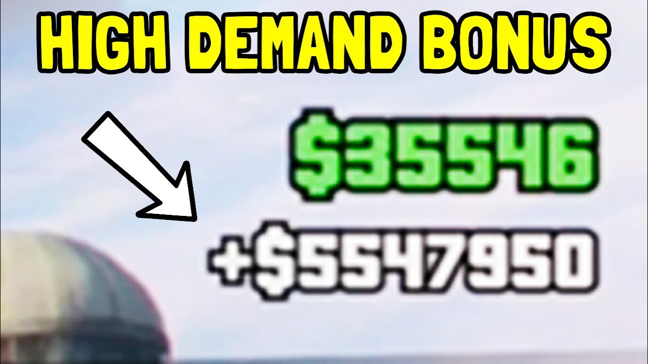 GTA Online's HIGH DEMAND Bonus Explained (2022) YouTube