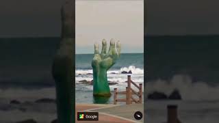 Underwater Hand Google Earth View