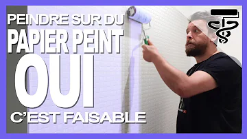 Quelle peinture utiliser pour peindre sur un papier intissé ?