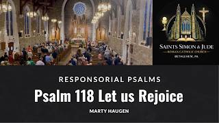 Psalm 118 Let us Rejoice — Haugen —