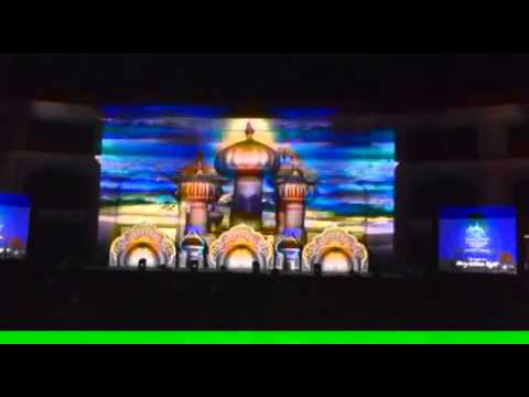 3D mapping at Parivaar Awards Night