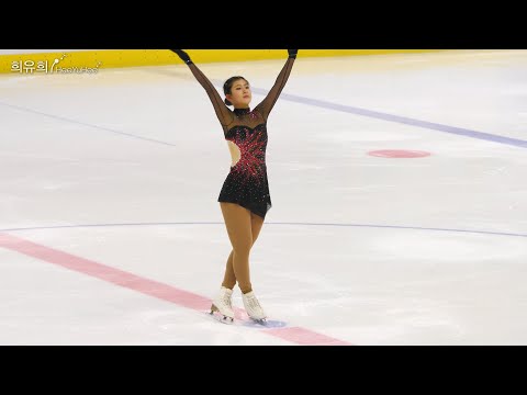[4K60p] <strong>심소이</strong> Soi SHIM | 2022 동계체전 서울시예선 (DAY2) | B조 여고부 FS#01 | 태릉고2