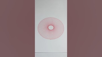 Incredible Spirograph Art in Motion | #spirograph #ASMR #viral #cat #art