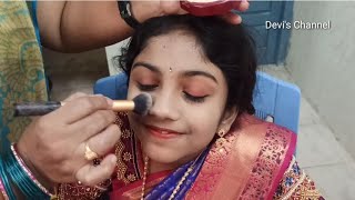 Beautiful  make-up/ simple way  ట్రెడిషనల్ సింపుల్ మేకప్ చూపిస్తా రండి