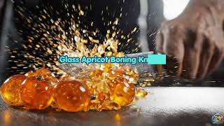 SHATTERING GLASS FRUIT REPLICAS! 💎 Rapid Fire Knife Destruction