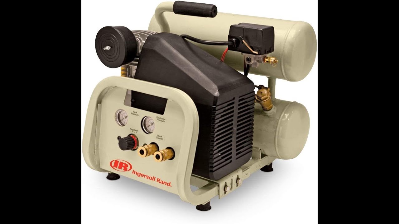 Ingersoll Rand Air Compressor TwinStack P1IUA9 YouTube