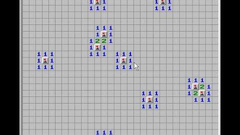 Minesweeper 1 Second