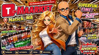 T-Market Natick MA Tour | Upscale Asian Groceries & Wild Finds