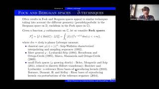 Mini-course on Interpolation & Sampling Part 3