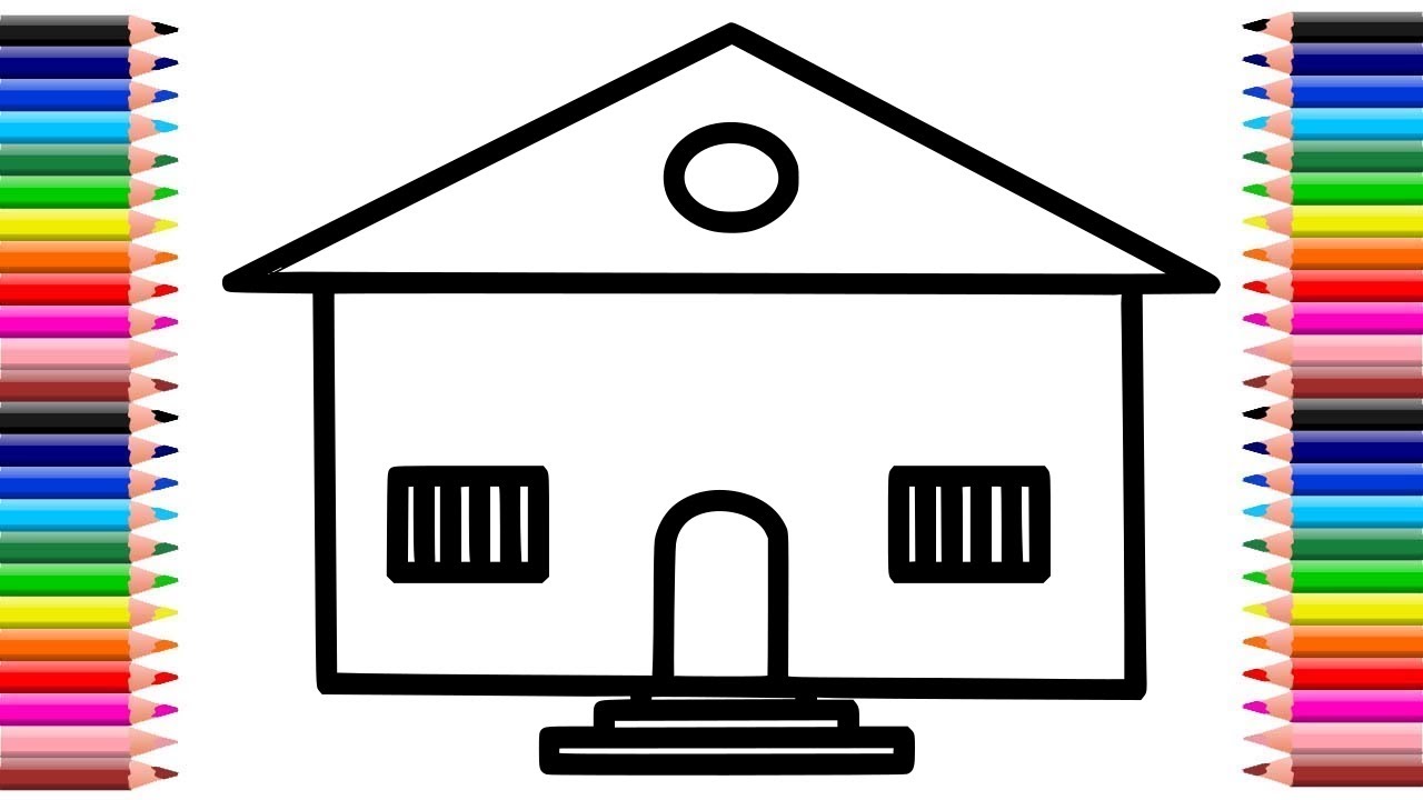 Comment Faire Une Maison Dessin Sans Lever Le Crayon