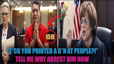 Judge Boyd DEMANDS Answers: “You Pointed a G*n at People… Tell Me WHY!”