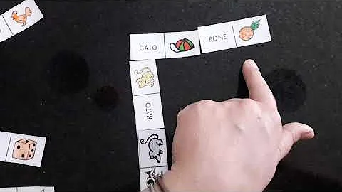 Como jogar dominó das sílabas?
