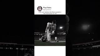 Worst pick ever #NFL #football #viral #sports #trending